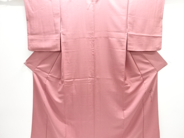 JAPANESE KIMONO / IROMUJI / WOVEN SCATTERED NORI PATTERN / ARTIST WORK